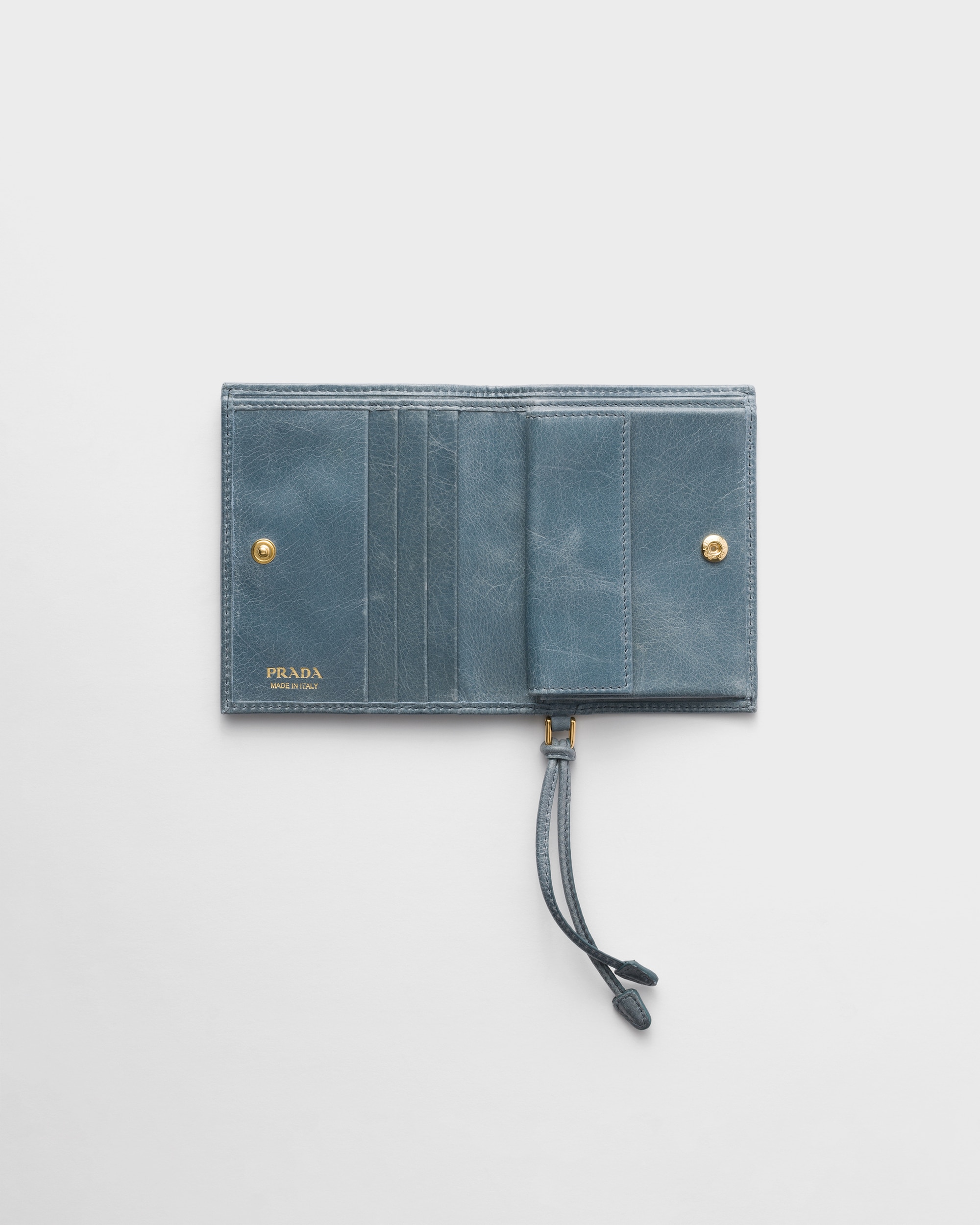 Prada Small Saffiano Leather Wallet - Image 3